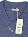 Casual Tunic Tops for Women,Timeson 3/4 Sleeve V-Neck Assymetrical Handkerchief Flowy Shirt Deep Blue XX-Large