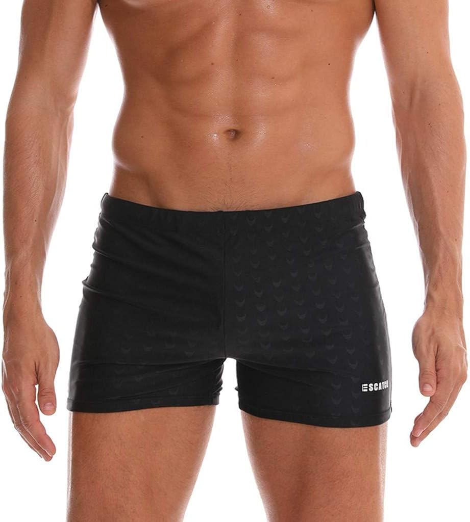 Swim Trunks for Men Square Leg Swim Shorts Summer Quick Dry Boxer