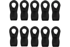 Chip Clips Bread Clips Bag Clips Magnetic Clips Chip Clip Chip Clips Bag Clips Food Clips Clips for Food Packages Chip Bag Clip (10pcs Black)