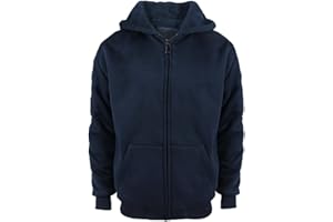 GARY COM Sherpa Lined Boys Hoodie Full Zip Fleece Warm Youth Big Long Sleeve Child Sweatshirts