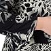 Chicwe Women's Plus Size Leopard Printed Casual Blazer Jacket - Waterfall Open Front Ivory 2XL