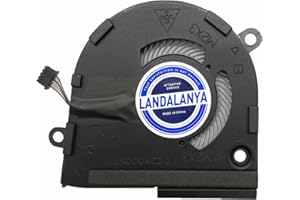 Landalanya Replacement New CPU Cooling Fan for Dell Latitude 7400 Laptop P/N: 0HCYN0 HCYN0 DC28000NFSL EG50040S1-CF10-S9A DC5