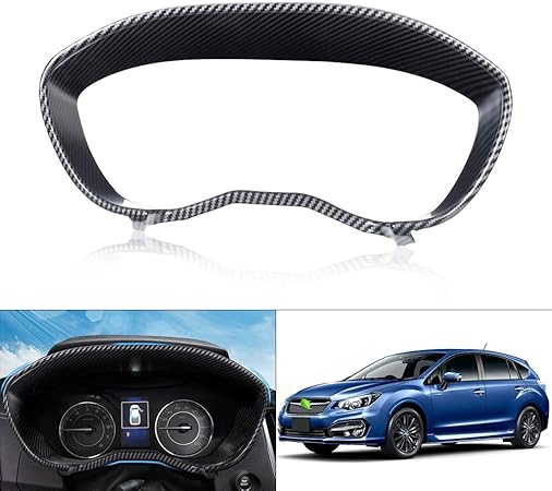 Amazon Cartist スバル インプレッサス Gt Gk系 メーターインナーフード カバー メーターパネル ガーニッシュ インテリアパネル Subaru Impreza Spore G4 車種専用設計 内装パーツ カスタム 耐汚れ 耐摩擦 Abs素材 車種専用設計 取付簡単 アクセサリー カーボン調 1pcs