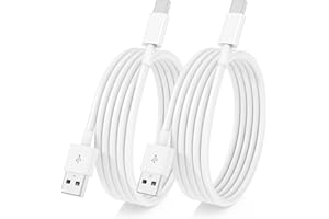 2Pack USB A to USB C Cable 1m,Apple iPhone Car Charger CarPlay Charging Cord 3ft for iPhone 17/17 Pro/16/16 Pro/16 Pro Max/15