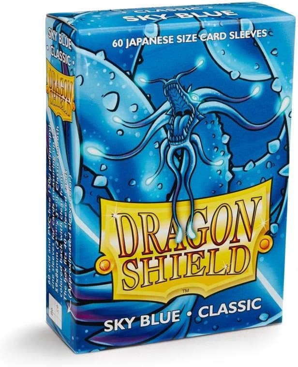 Dragon Shield - Classic Japanese Size Sleeves 60pk - Sky Blue, AT-10619 - Image 3