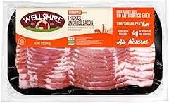 Wellshire Farms Thick Sliced Dry Rubbed Uncured Bacon, 12 oz