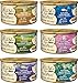 Muse MasterPieces 12 Pack Variety Bundle - 6 Flavors (Natural Chicken, Duck, Arctic Char, Pheasant, Quail, and Tuna Recipe) 3 Ounces Each