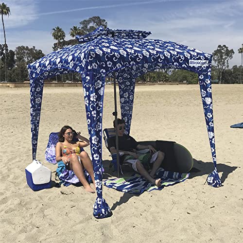 EasyGoProducts CoverU Beach Cabana Tent Shelter Quick Pop Up 23