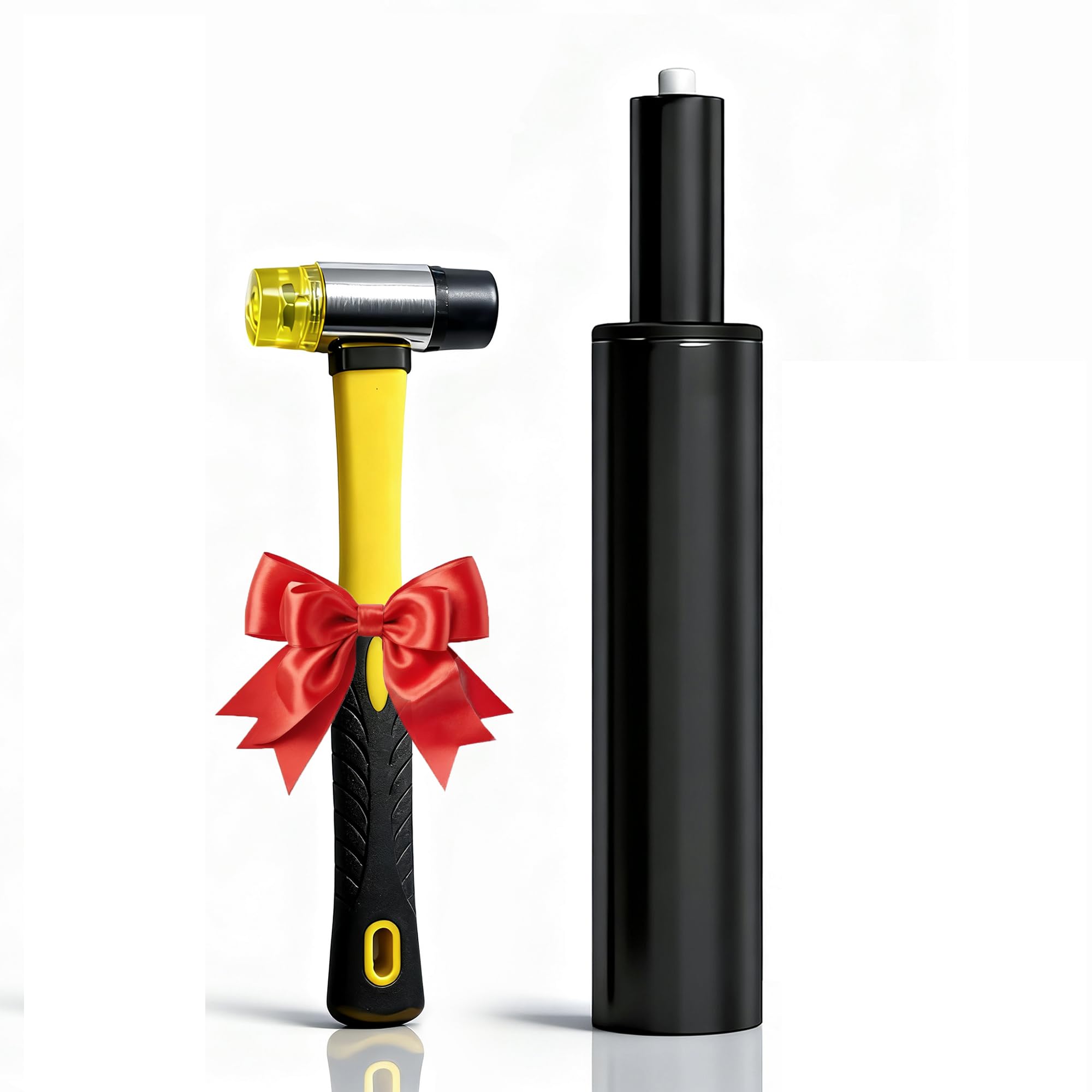 Photo 1 of 13-18.78 inches Office Chair Cylinder Replacement, 5.78" Extension Length, Heavy Duty Pneumatic Gas Lift Piston with Hammer for Tall Strong Person Office Gaming Chairs Universal