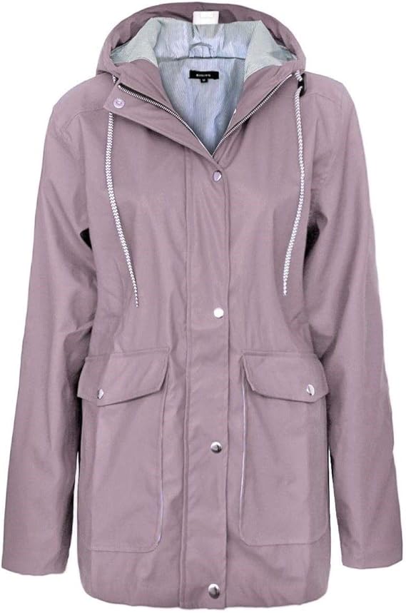 lilac raincoat womens