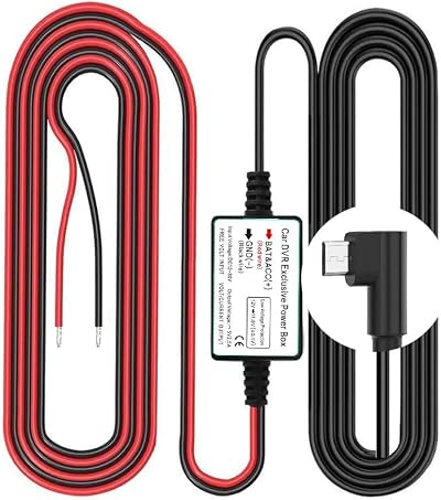 Gebildet Dash Cam Hardwire Kit 12-24V to 5V 2.5A Low Voltage Protection