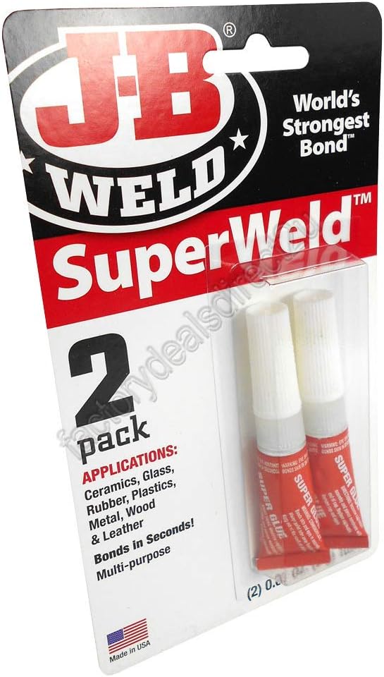 JB Weld 33102 Super Glue, 2 Pack Automotive