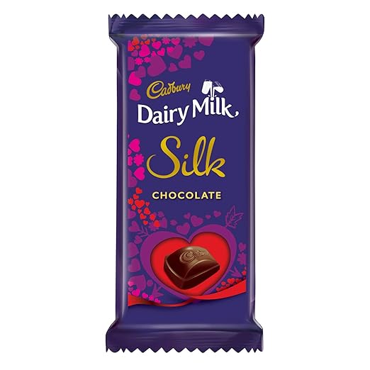 Cadbury Dairy Milk Silk Valentine Chocolate Bar, 60 g Amazon.in