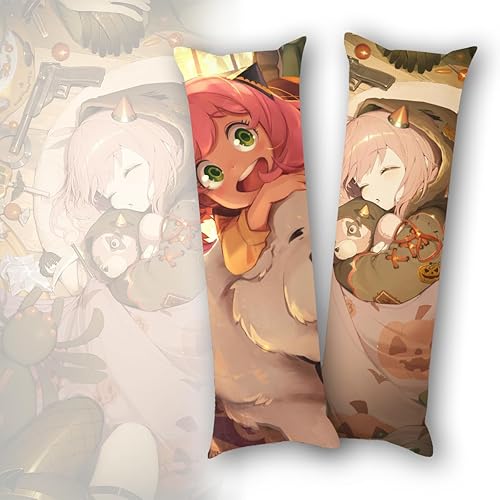 Sexy Body Pillowcase SPY×Family Peach Skin 150cm x 50cm Cute Anya
