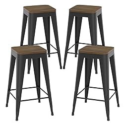 Vinahomar 26 inch Backless Bar Stools Set of