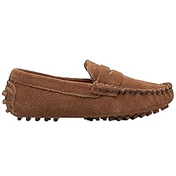 rismart Boys Girls Slip on Loafers Casual Flat Kids