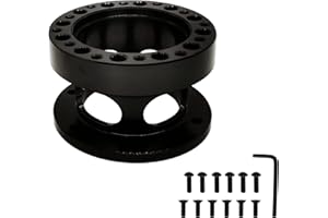 2 inch Steering Wheel Hub Spacer Universal Car Aluminium Extension Spacer Steering Wheel Modified Booster Pad
