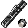 Wurkkos FC11 EDC Flashlight 1300Lumen Rechargeable Small Powerful Flashlight 90CRI Max,4000K Warm White,IP67, Magnetic Tailcap, Great for Dog Walking Camping Emergency
