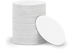 SANPOPO 50pcs NFC Cards NFC Tags Ntag215 chip NFC215 tag rewritable NFC Coin Cards， Compatible with Tagmo and NFC Enabled Mobile Phones and Devices, Round (25 mm/ 1 Inch)