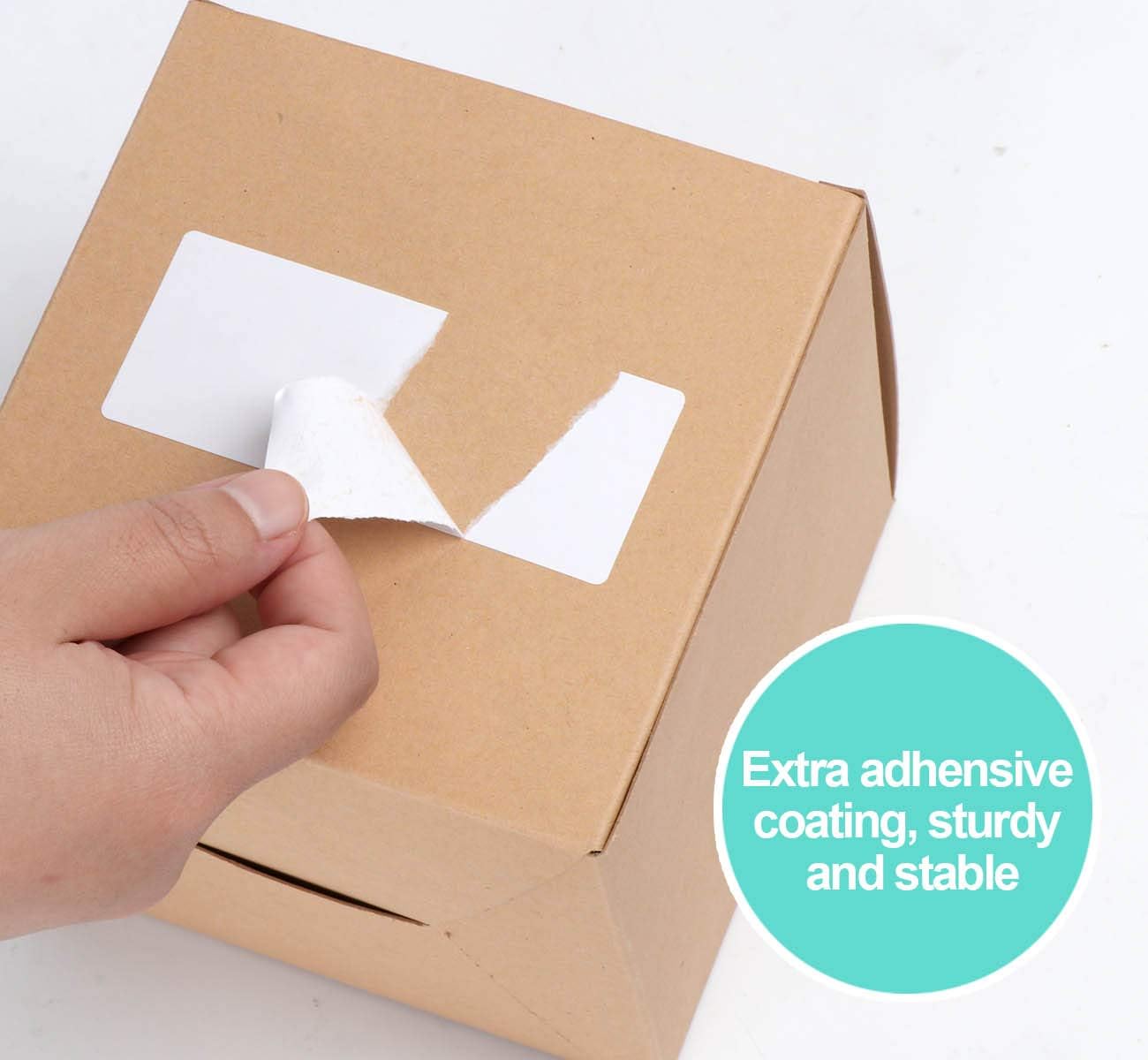 1000 Self Adhesive Address Labels On Roll Sticky Stickers 89mm x 36mm Sticky Labels on a Roll (White), 89 x 36 mm (1000 Labels) - Image 5