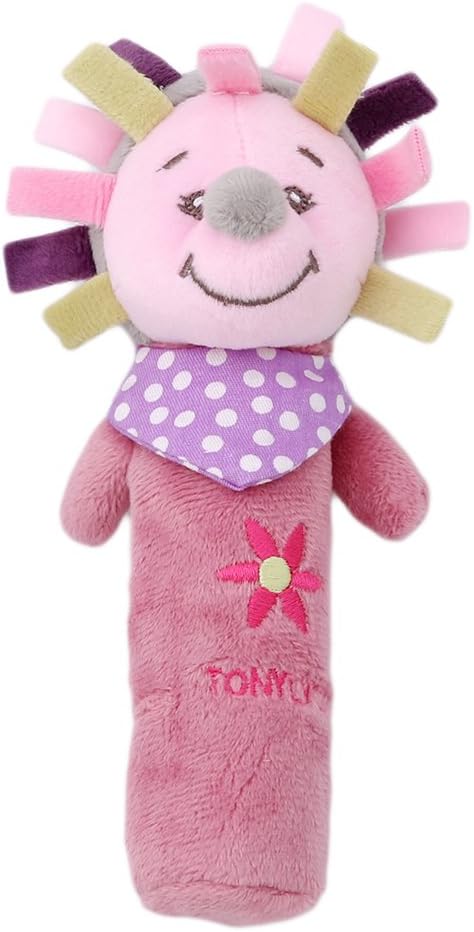 GUAngqi Baby Toys Baby Hand Grab Bar Toy, Educational Toys Rattle BB Animal Toy Stick Hand bell,6.30in