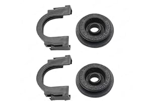 SUNNER THINKEN Upper Radiator Mount Bracket and Bushing for Nissan Altima 2007-2015 for Maxima 2004-2017 for Murano 2003-2014 for Quest 2004-2016 for Rogue 2008-2015 ‎21542-CA000/ 21506-6M100 Set of 2