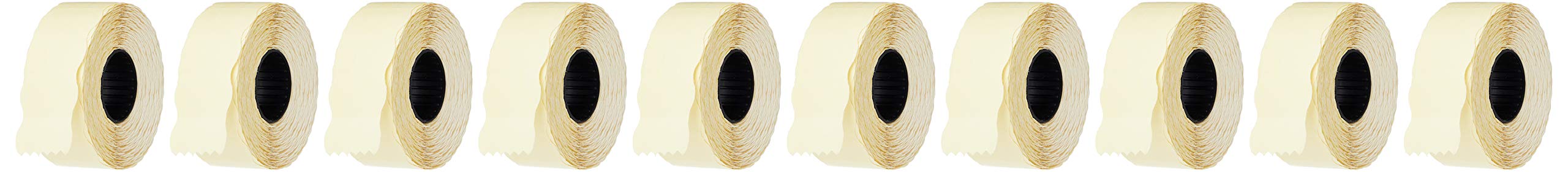 Avery Labels for Labelling Gun 2-Line Removable White 16x26mm 1200 per Roll Ref WR1626 [Pack of 10]
