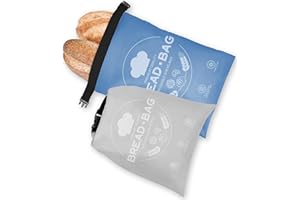 2 Pack XL Reusable Beeswax Bread Bags for Homemade Bread, Sourdough Bread Baking Supplies, Sourdough Bread Bags for Bread Sto