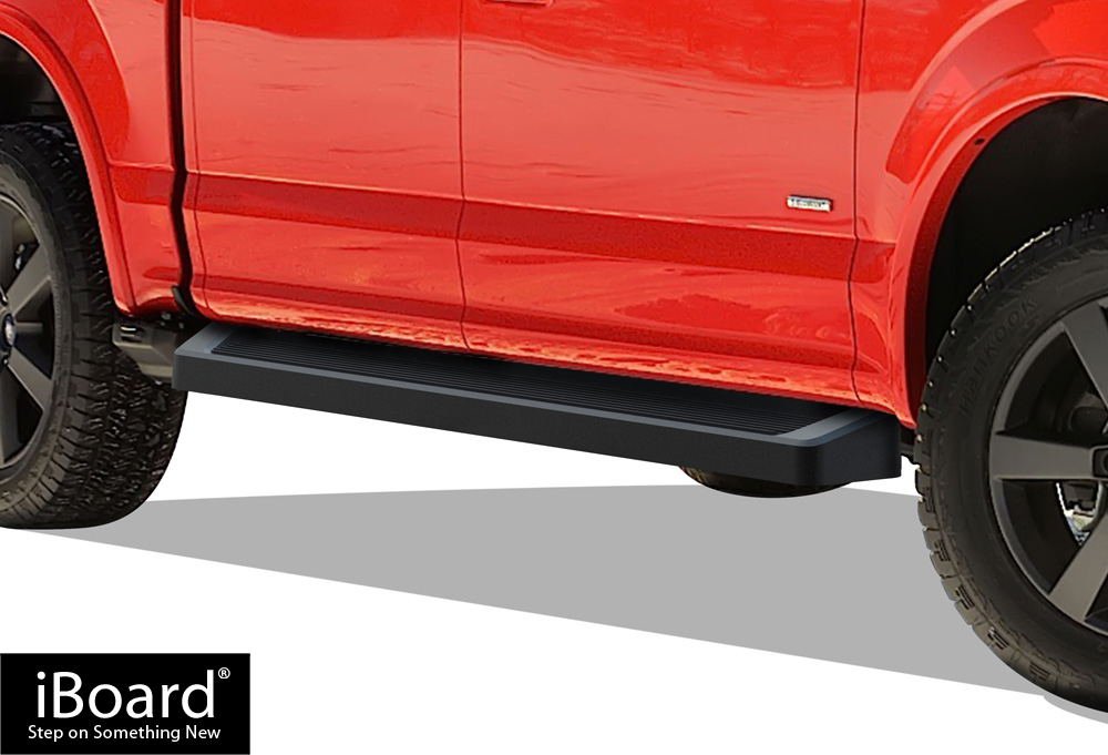 iBoard Black Running Boards Style Custom Fit 20152018 Ford F150 SuperCrew Cab Pickup 4Door