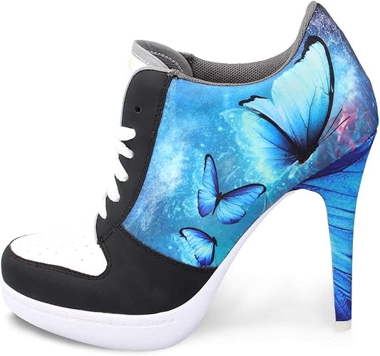 missy rockz sneaker high heels
