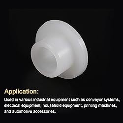 uxcell 12pcs Flanged Sleeve Bearings Plastic