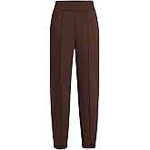 AFITNE Women’s High Waisted Dress Casual Pants Stretchy Pull On Work Business Slacks Comfy Office Trousers with Pockets