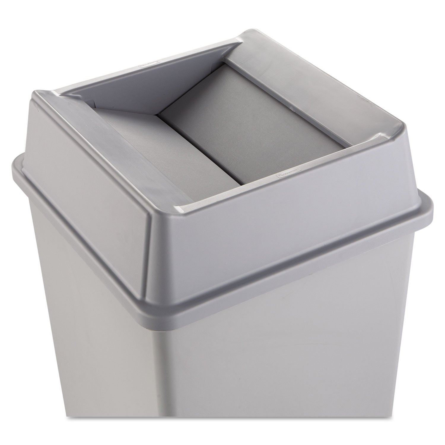 Which Is The Best Rubbermaid Commercial Gray Untouchable Square Swing Top Lid