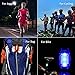 LED Safety Light Clip on Strobe Running Light for Runners Kids Dogs Cycling Walking and Jogging Accessories, Best Flashing Reflective Gear Dog Collar LED Lights, Free Bonuses (3 Pack)