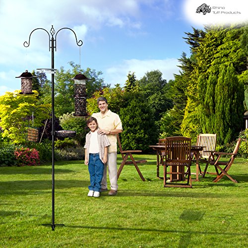 Rhino Tuff Products Bird Feeder Stand Deluxe Bird Feeders For