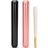 OZCHIN Aluminum Metal Tube Conetainer 4.5-inch Fits King Size, Airtight, Lightweight, Fit in Pocket Great for Traveling