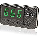 COOLOUS C60S Universal HUD Heads UP Display Digital Speedometer LED Screen Speed Projector Windshield Projection Film Over Sp