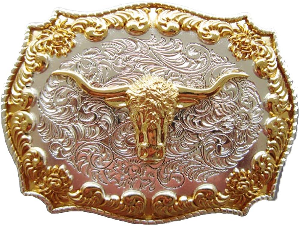 Longhorn VII Belt Buckle Amazon.co.uk Clothing