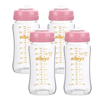 avent breast milk storage bottles