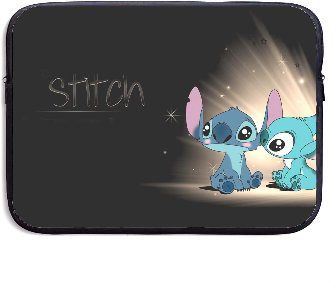LOSUJSDB Stitch Water-Reaistant Laptop Sleeve Case Bag Portable Messenger Bags Briefcase Sleeve Protective Carrying Bags Cover 13/15 Inch
