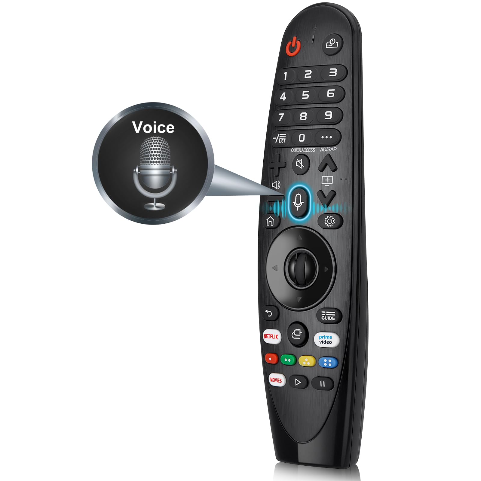 Universal Magic Remote for LG Smart TV, Replacement Remote for LG Nanocell UHD OLED LED LCD HD Smart TV