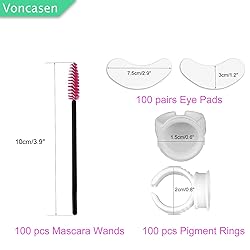 3x100 Packs Combination Set-Eye Pads for Lash