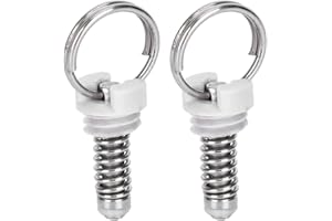 2Pcs Pressure Relief Valve, Stainless Steel Ball Lock Beer Keg Relief Valve, Repair Beer Brewing Accessories Replacement Valv