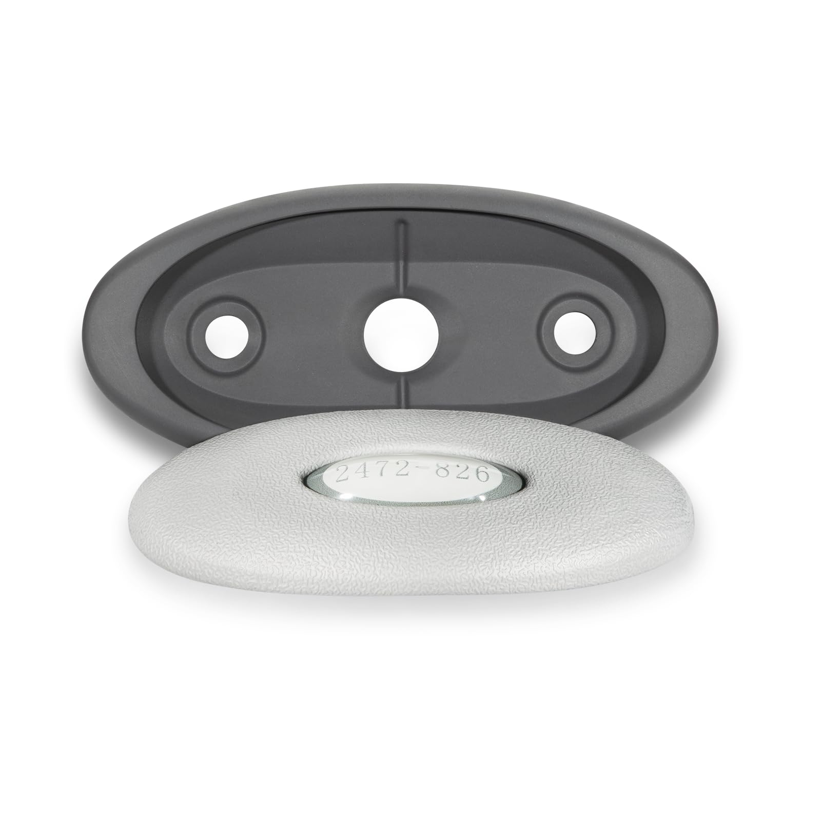 Photo 1 of 2472-826 Spa Oval Pillow Insert + Back Mount with LED Compatible Insert Fit for 2007-2013 Jacuzzi J-300 Series hot tubs (1-Pack)