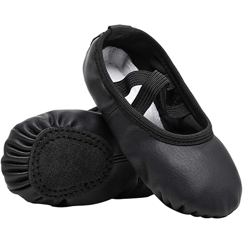 STELLE Girls Ballet Practice Shoes, Yoga Shoes for Dancing