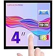 waveshare 4inch HDMI Capacitive Touch IPS LCD Display Compatible with Raspberry Pi 4B/3B+/3A+/2B/B+/A+/Zero/Zero W/WH/Zero 2W CM3+/4 720×720 Resolution Supports Jetson Nano/Windows