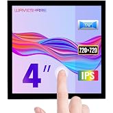 waveshare 4inch HDMI Capacitive Touch IPS LCD Display Compatible with Raspberry Pi 4B/3B+/3A+/2B/B+/A+/Zero/Zero W/WH/Zero 2W CM3+/4 720&times;720 Resolution Supports Jetson Nano/Windows