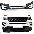 WFLNHB Primered Front Bumper Cover with 6 Sensor Hole Replacement for Explorer 2016-2017 FO1000727 FB5Z17D957CPTM