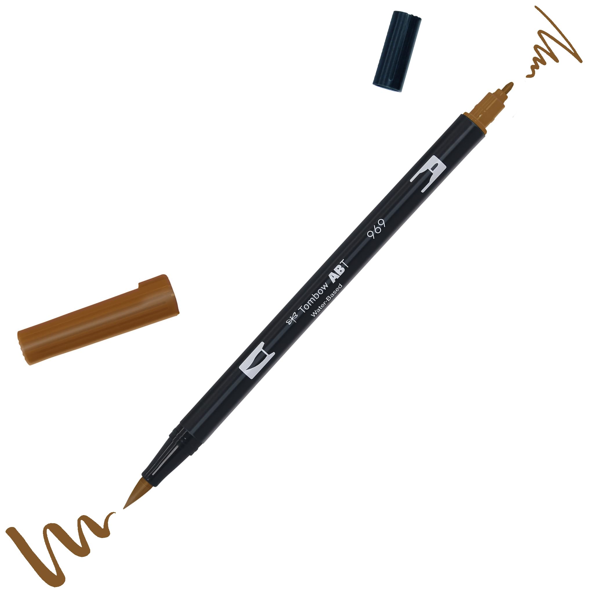 Tombow ABT 969 Dual Brush Pen - Chocolate