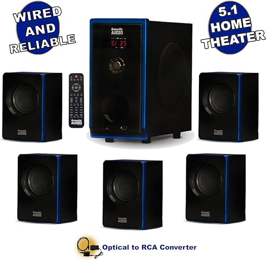 f&d 5.1 home theater with optical input